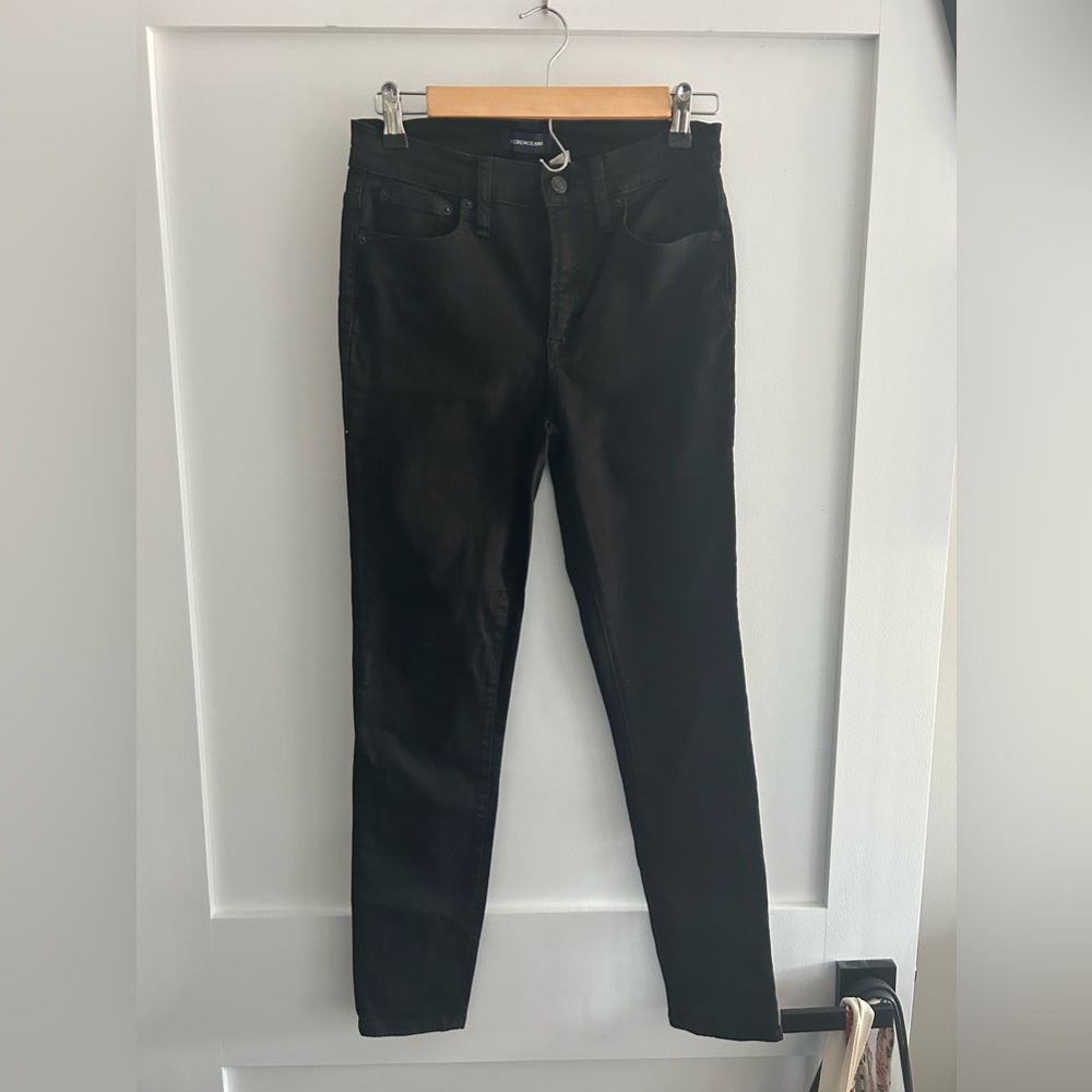 J CREW Black Skinny Jeans - Size 27